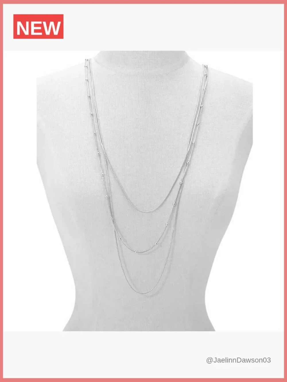 Multilayer Choker Long Chain Tassel Pendant Necklace Women Beads Jewelry